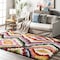 Nuloom Handmade Carnival Abbey Shaggy Area Rug 5ft x 8ft BIKR01A-508 - alternate 1